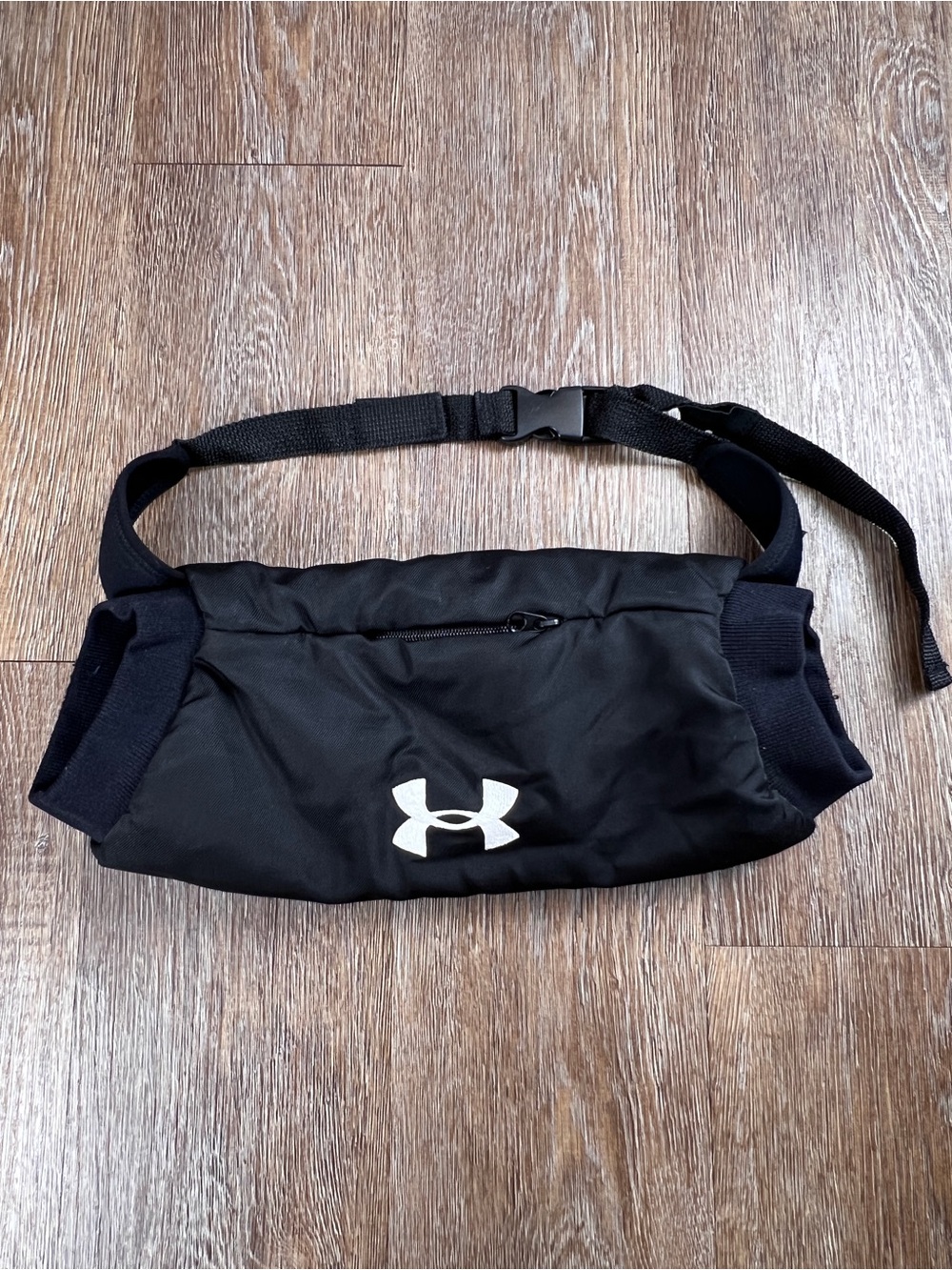 Under Armour Undeniable Football Handwarmer ColdGear Black Youth Belt Pouch | OS